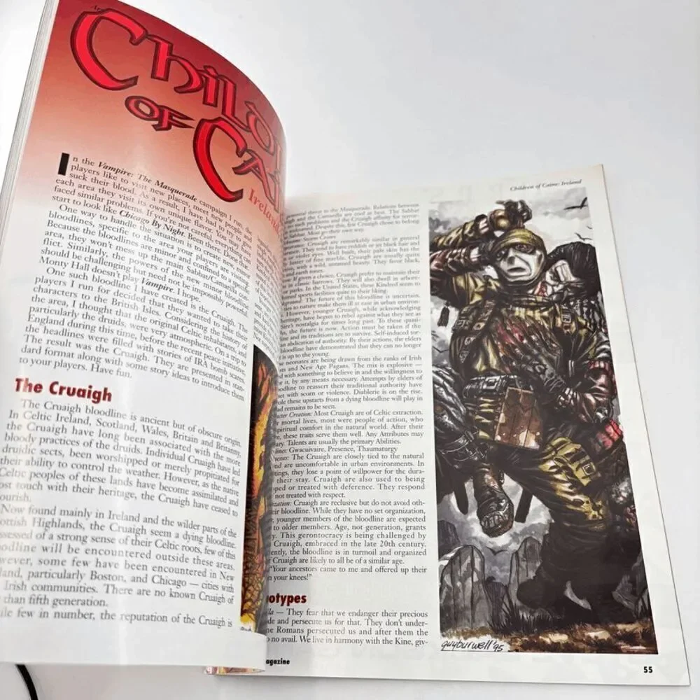 Pyramid Magazine Number‎ #14 Steve Jackson Games GURPS (1995) Role-Playing